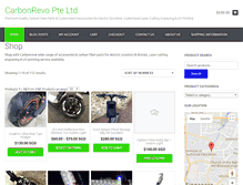 Tablet Screenshot of carbonrevo.com